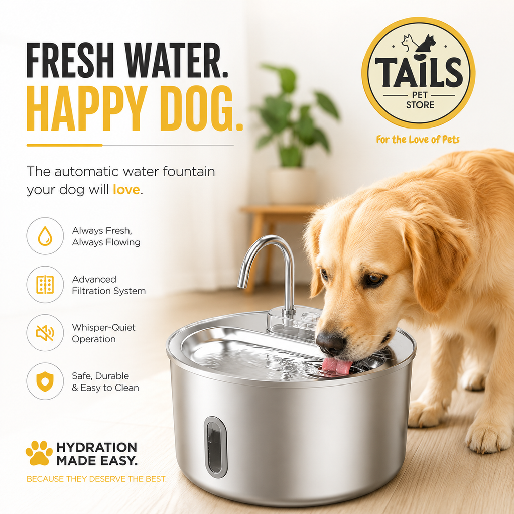 TailsPetStore SmartPaws Feeder & Drinker - Effortless Pet Care